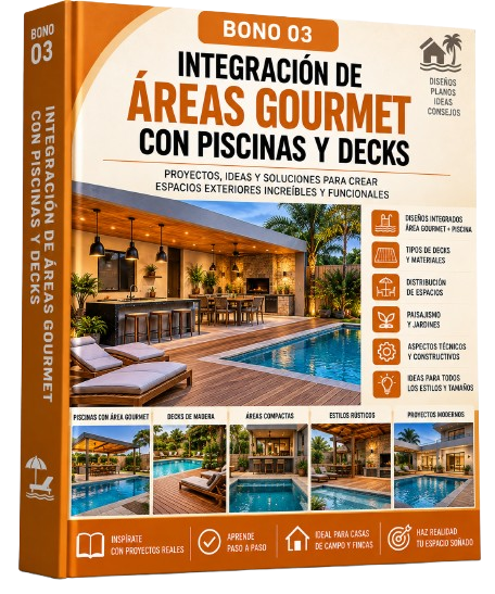 Bono 03 - Integración de Áreas Gourmet con Piscinas y Decks